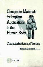 COMPOSITE MATERIALS FOR IMPLANT APPLICATIONS IN THE HUMAN BODY