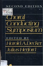 CHORAL CONDUCTING SYMPOSIUM 2ND EDITION