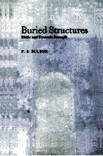 BURIED STRUCTURES STATIC AND DYNAMIC STRENGTH