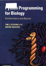 Python programming for biology bioinformatics and beyond