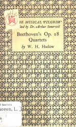 Beethoven's Op.18 Quartets