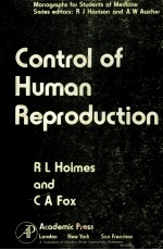 CONTROL OF HUMAN REPRODUCTION