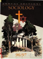 SOCIOLOGY 96/97 TWENTY-FIFTH EDITION