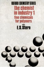 The chemist in industry (1):fine chemicals for polymers