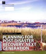 Planning for post-disaster recovery next generation