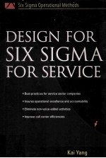 DESIGN FOR SIX SIGMA FOR SERVICE