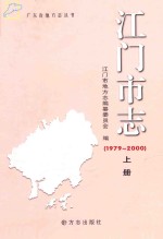 江门市志  1979-2000  上