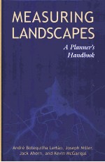 MEASURING LANDSCAPES A PLANNER'S HANDBOOK