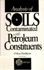 ANALYSIS OF SOILS CONTAMINATED WITH PETROLEUM CONSTITUENTS