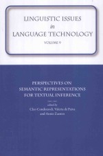 PERSPECTIVES ON SEMANTIC REPRESENTATIONS FOR TEXTUAL INFERENCE