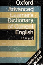 OXFORD ADVANCED LEARNER'S OF CURRENT ENGLISH