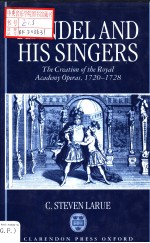 Handel and his Singers:The Creation of the Royal Academy Operas