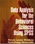 DATA ANALYSIS FOR THE BEHAVIORAL SCIENCES USING SPSS