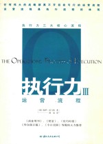 任何伟大的战略都离不开切实可行的运营流程  执行力  3  运营流程