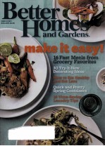 BETTER HOMES AND CARDENS MARCH 2011