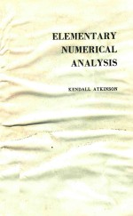 ELEMENTARY NUMERICAL ANALYSIS