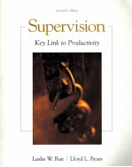 SUPERVISION KEY LINK TO PRODUCTIVITY SEVENTH EDITION