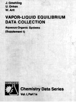 Vapor-Liquid Equilibrium Data Collection 1a Aqueous-Organic Systems (Supplement 1)