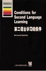 CONDITIONS FOR SECOND LANGUAGE LEARNING