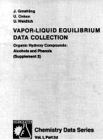 Vapor-Liquid Equilibrium Data Collection 2d Organic Hydroxy Compounds:Alcohols and Phenols (Suppleme