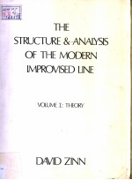 THE STRUCTURY & ANALYSIS OF THE MODERN IMPROVISED LINE