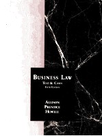 BUSINESS LAW TEXT & CASES FIFTH EDITION