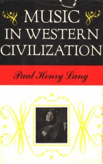 MUSIC IN WESTERN CIVILIZATION