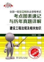 全国一级建造师执业资格考试考点图表速记与历年真题详解  建设工程法规及相关知识  2015  2015电力版