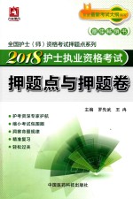 全国护士师资格考试押题点系列  2018护士执业资格考试  押题点与押题卷