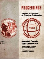 2nd World Congress of Chemical Engineering PROCEEDINGS Volume V