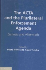 The ACTA and the Plurilateral Enforcement Agenda:Genesis and Aftermath