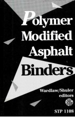 POLYMER MODIFIED ASPHALT BINDERS