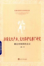 法国文化产业  文化保护及推广研究