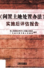 《闲置土地处置方法》实施后评估报告