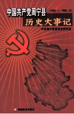 中国共产党周宁县历史大事记  1932.1-1990.12