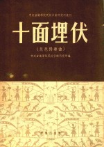 中央音乐学院民族音乐研究所丛刊  十面埋伏  琵琶独奏曲