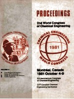 2nd World Congress of Chemical Engineering PROCEEDINGS Volume II