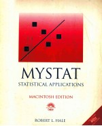 MYSTAT STATISTICAL APPLICATIONS MACINTOSH EDITION