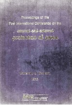 Proceedings of the First International Conference on the internal and external protection of pipes