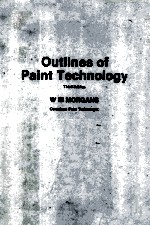 Outlines of Paint Technology Third Edition