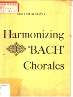 Harmonizing‘Bach’Chorales