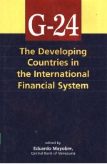 G-24 The Developing Countries in the International Financial System