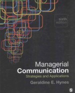 managerial communicationstrategies and applications  sixth edition