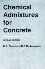 Chemical Admixtures for Concrete Second Edition