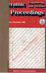 A Collection of Papers Presented at the 86th and 87th Annual Meetings of the Materials & Equipment a