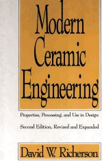 Modern Ceramic Engineering Properties