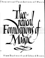 Theoretical Foundations of Music