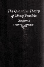 THE QUANTUM THEORY OF MANY-PARTICLE SYSTEMS