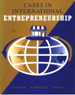 CASES IN INTERNATIONAL ENTEREPRENEURSHIP