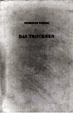 Das Trocknen